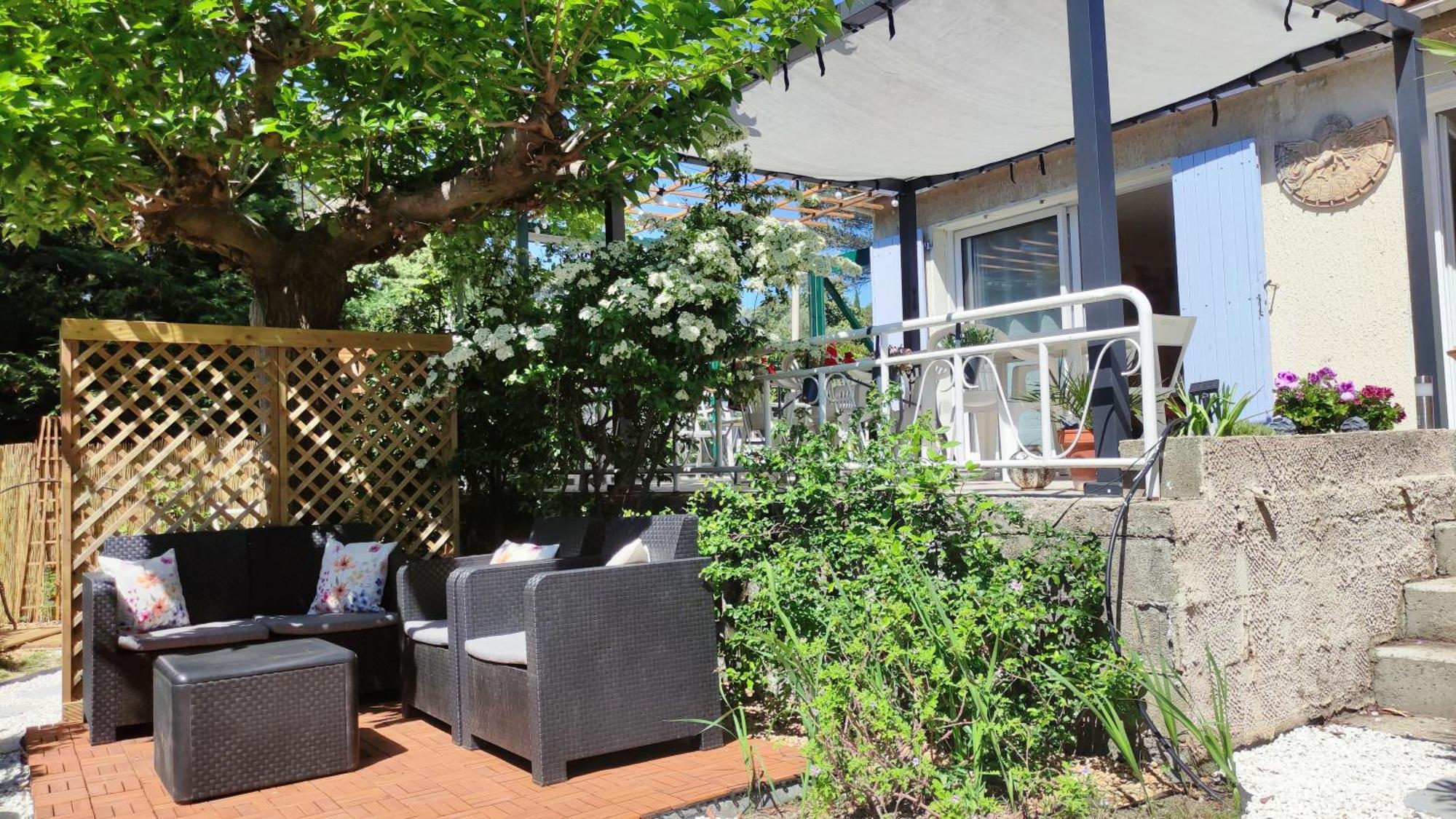 Le Jardin Des Rocailles - Villa 4 Chambres Climatisee Avec Piscine A Deux Pas D'Avignon Villeneuve-lès-Avignon Zewnętrze zdjęcie